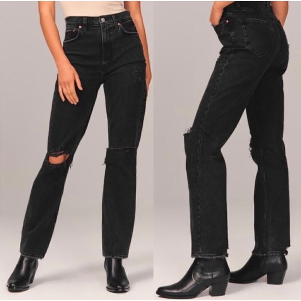 Women's Ultra High Rise 90s Straight Jean Size 8